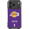 NBA Los Angeles Lakers Purple Primary Logo iPhone 18 Pro Clear Case