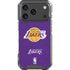 NBA Los Angeles Lakers Purple Primary Logo iPhone 18 Pro Clear Case