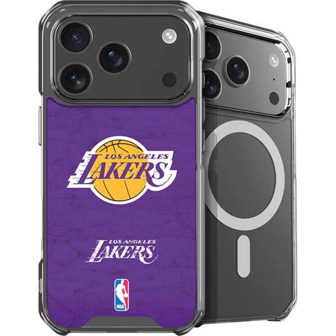 NBA Los Angeles Lakers Purple Primary Logo iPhone 18 Pro MagSafe Case
