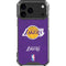 NBA Los Angeles Lakers Purple Primary Logo iPhone 18 Pro Max Clear Case