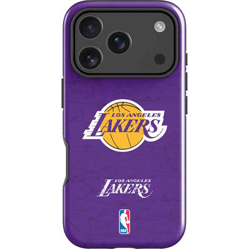 NBA Los Angeles Lakers Purple Primary Logo iPhone 18 Pro Max Impact Case