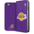 NBA Los Angeles Lakers Purple Primary Logo iPhone 7 Folio Case
