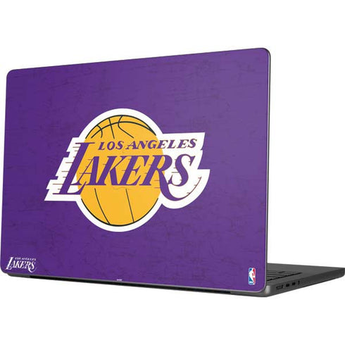 NBA Los Angeles Lakers Purple Primary Logo Apple MacBook Pro 14-inch Skin