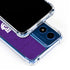 NBA Los Angeles Lakers Purple Primary Logo Moto G 5G (2024) Clear Case