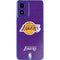 NBA Los Angeles Lakers Purple Primary Logo Moto G Play 4G (2024) Skin