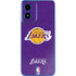 NBA Los Angeles Lakers Purple Primary Logo Moto G Play 4G (2024) Skin