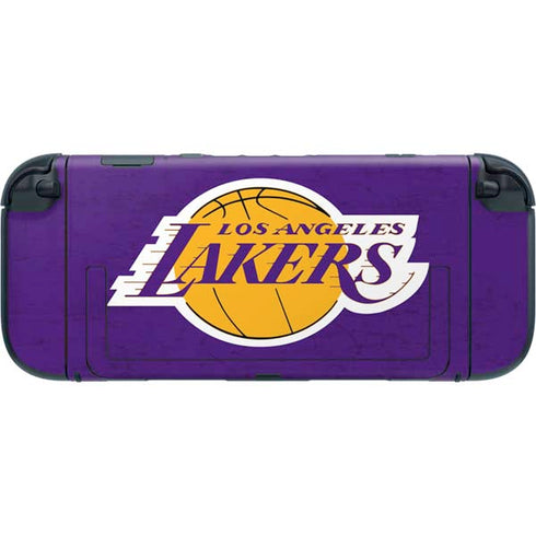 NBA Los Angeles Lakers Purple Primary Logo Nintendo Switch 2 (2025) with Joy-Con Skin