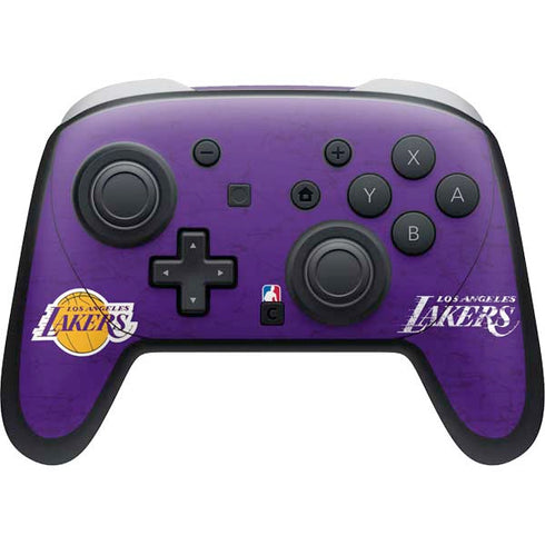 NBA Los Angeles Lakers Purple Primary Logo Nintendo Skins