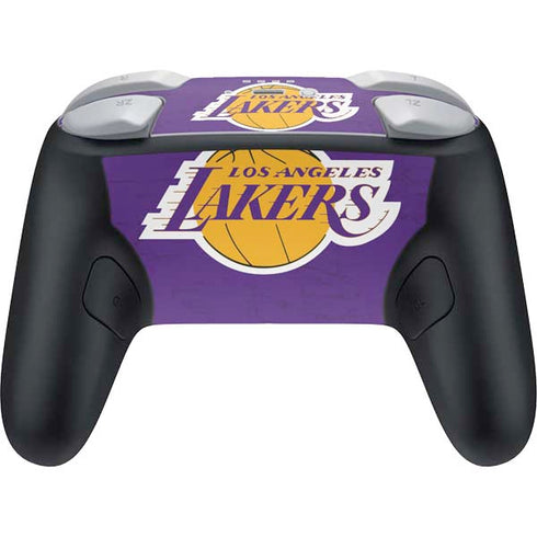 NBA Los Angeles Lakers Purple Primary Logo Nintendo Switch 2 (2025) Pro Controller Skin