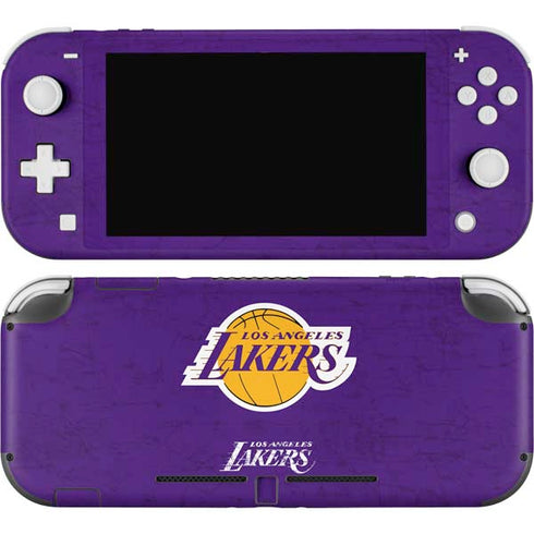NBA Los Angeles Lakers Purple Primary Logo Nintendo Skins