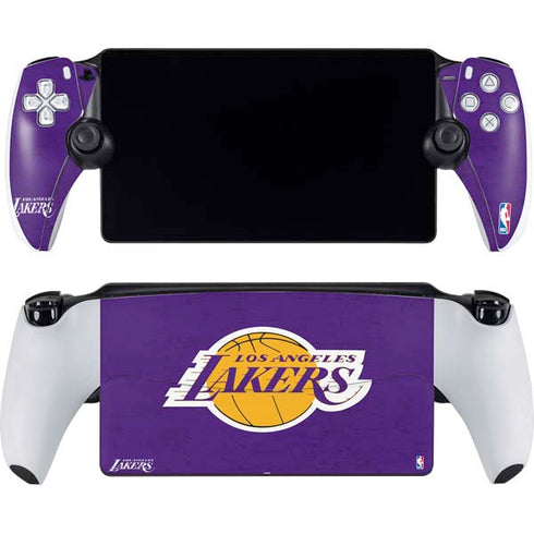 NBA Los Angeles Lakers Purple Primary Logo PlayStation Portal Remote Player Skin