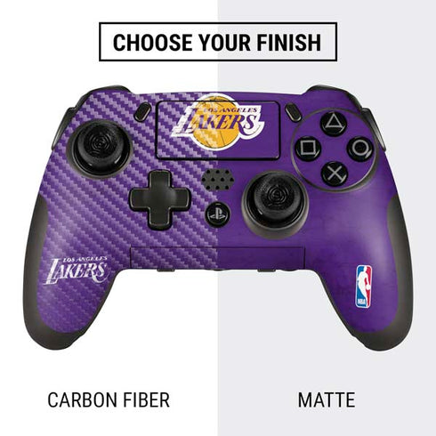 NBA Los Angeles Lakers Purple Primary Logo PlayStation Scuf Vantage 2 Controller Skin