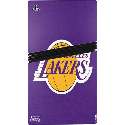 NBA Los Angeles Lakers Purple Primary Logo PS5 Pro Bundle Skin