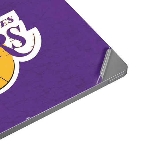 NBA Los Angeles Lakers Purple Primary Logo Laptop Skins