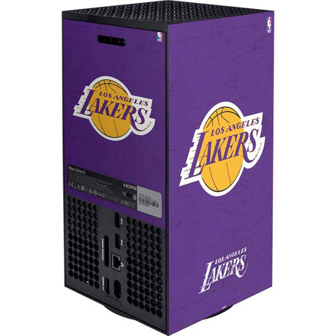 NBA Los Angeles Lakers Purple Primary Logo XBox Series X Digital Edition Bundle Skin