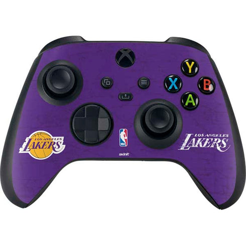 NBA Los Angeles Lakers Purple Primary Logo XBox Series X Digital Edition Bundle Skin