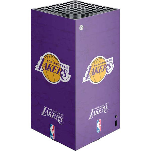 NBA Los Angeles Lakers Purple Primary Logo Xbox Series X Skins
