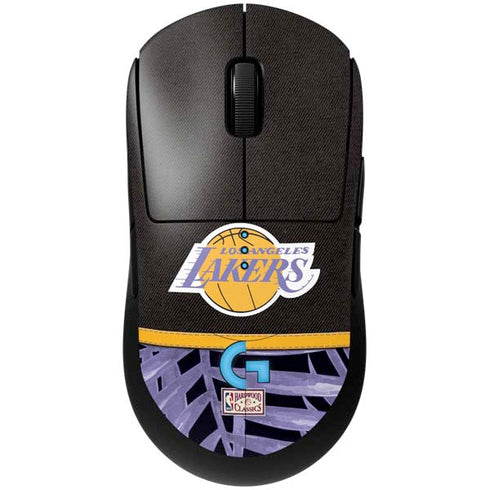 NBA Los Angeles Lakers Retro Palms G Pro Wireless Gaming Mouse Skin