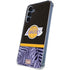 NBA Los Angeles Lakers Retro Palms Galaxy A35 5G Clear Case
