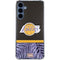 NBA Los Angeles Lakers Retro Palms Galaxy A55 5G Clear Case