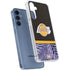 NBA Los Angeles Lakers Retro Palms Galaxy A55 5G Clear Case