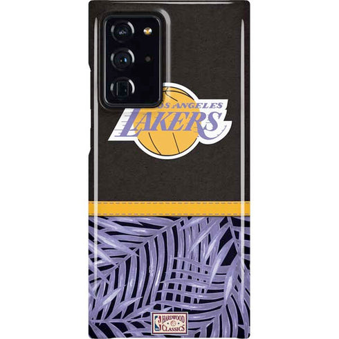 NBA Los Angeles Lakers Retro Palms Galaxy Cases