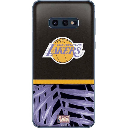 NBA Los Angeles Lakers Retro Palms Galaxy S10e Skin
