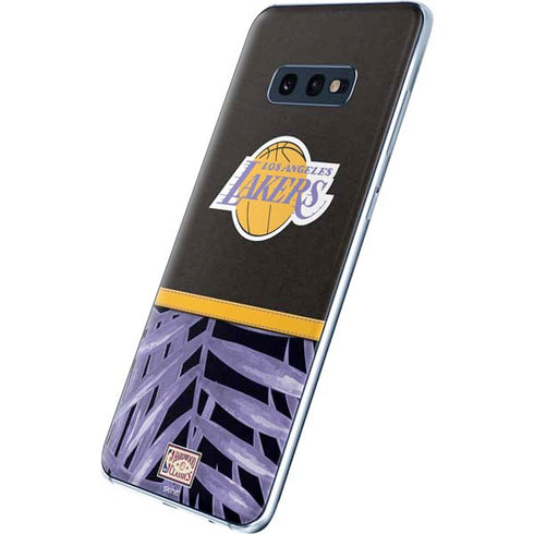 NBA Los Angeles Lakers Retro Palms Galaxy S10e Skin