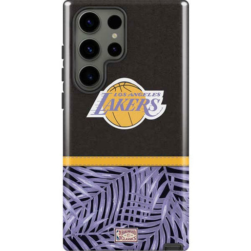 NBA Los Angeles Lakers Retro Palms Galaxy S23 Ultra Pro Case