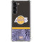 NBA Los Angeles Lakers Retro Palms Galaxy S24 FE Clear Case