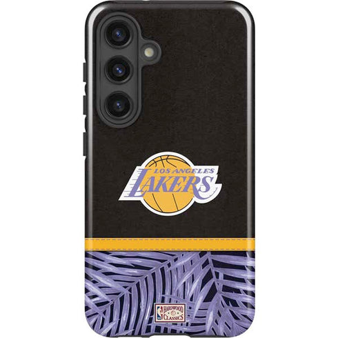 NBA Los Angeles Lakers Retro Palms Galaxy S25 Plus Impact Case