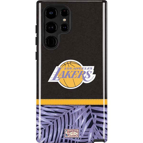 NBA Los Angeles Lakers Retro Palms Galaxy Cases