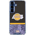 NBA Los Angeles Lakers Retro Palms Galaxy S25 Plus Clear Case