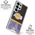 NBA Los Angeles Lakers Retro Palms Galaxy S25 Ultra Clear Case