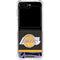 NBA Los Angeles Lakers Retro Palms Galaxy Z Flip6 Clear Case
