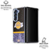NBA Los Angeles Lakers Retro Palms Galaxy Z Fold6 Clear Case