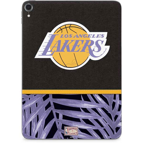 NBA Los Angeles Lakers Retro Palms Apple iPad Pro Skin