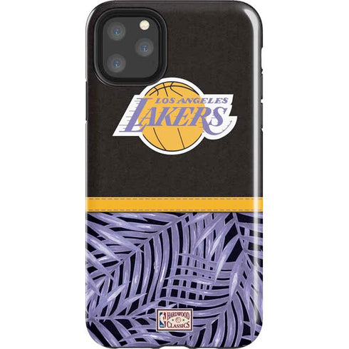 NBA Los Angeles Lakers Retro Palms iPhone Cases