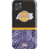 NBA Los Angeles Lakers Retro Palms iPhone Cases