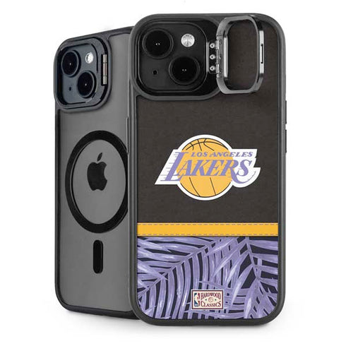NBA Los Angeles Lakers Retro Palms iPhone 14 Kickstand Case