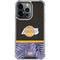 NBA Los Angeles Lakers Retro Palms iPhone 16 Pro Clear Case