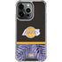 NBA Los Angeles Lakers Retro Palms iPhone 16 Pro Clear Case