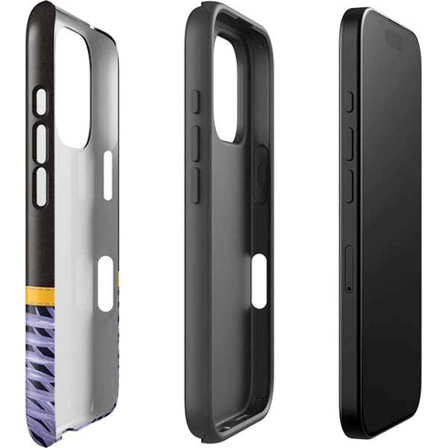 NBA Los Angeles Lakers Retro Palms iPhone 16 Pro Impact Case