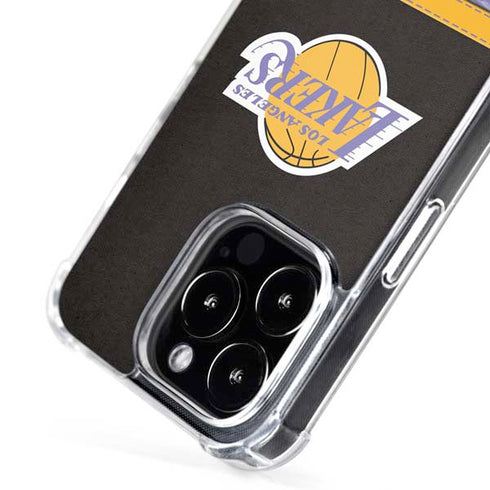 NBA Los Angeles Lakers Retro Palms iPhone 16 Pro MagSafe Case