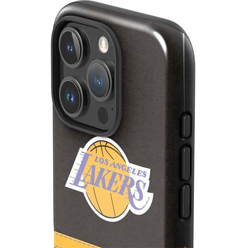 NBA Los Angeles Lakers Retro Palms iPhone 16 Pro Max Impact Case