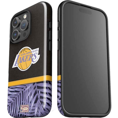 NBA Los Angeles Lakers Retro Palms iPhone 16 Pro Max Impact Case