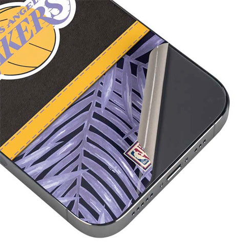 NBA Los Angeles Lakers Retro Palms iPhone 16 Pro Max Skin