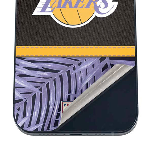 NBA Los Angeles Lakers Retro Palms iPhone 16 Skin