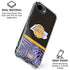 NBA Los Angeles Lakers Retro Palms iPhone 16e Clear Case