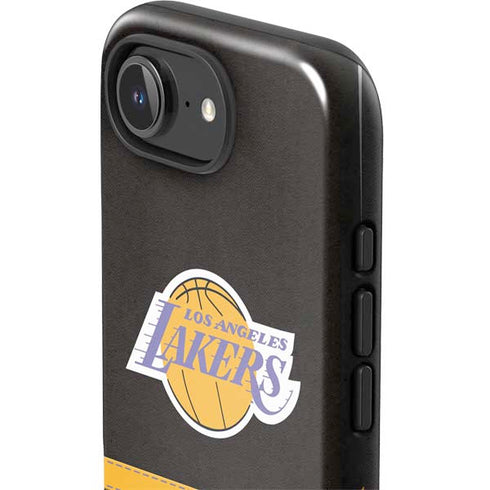 NBA Los Angeles Lakers Retro Palms iPhone 16e Impact Case